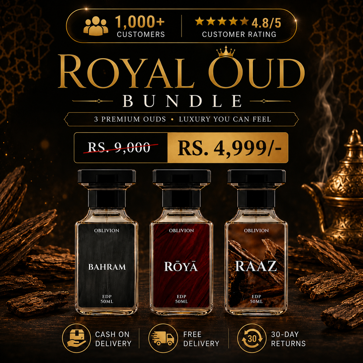Royal Oud Bundle - Step Into The World of Timeless Luxury